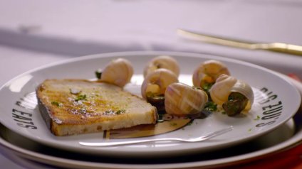 Snail Less Cargot With Brandy Butter Toast Big Zuu Christmas Eats Dave Channel