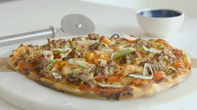 bulgogi beef pizza donal s asian baking adventure good food channel