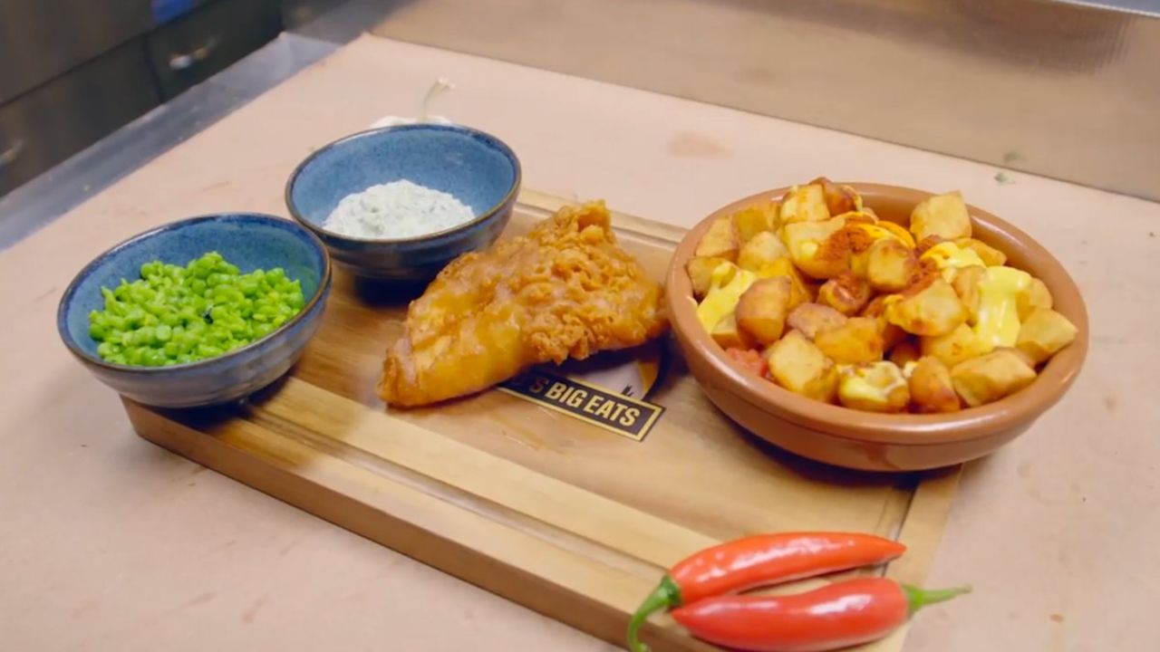 Spanish Fish Chips Big Zuu S Big Eats Dave Channel
