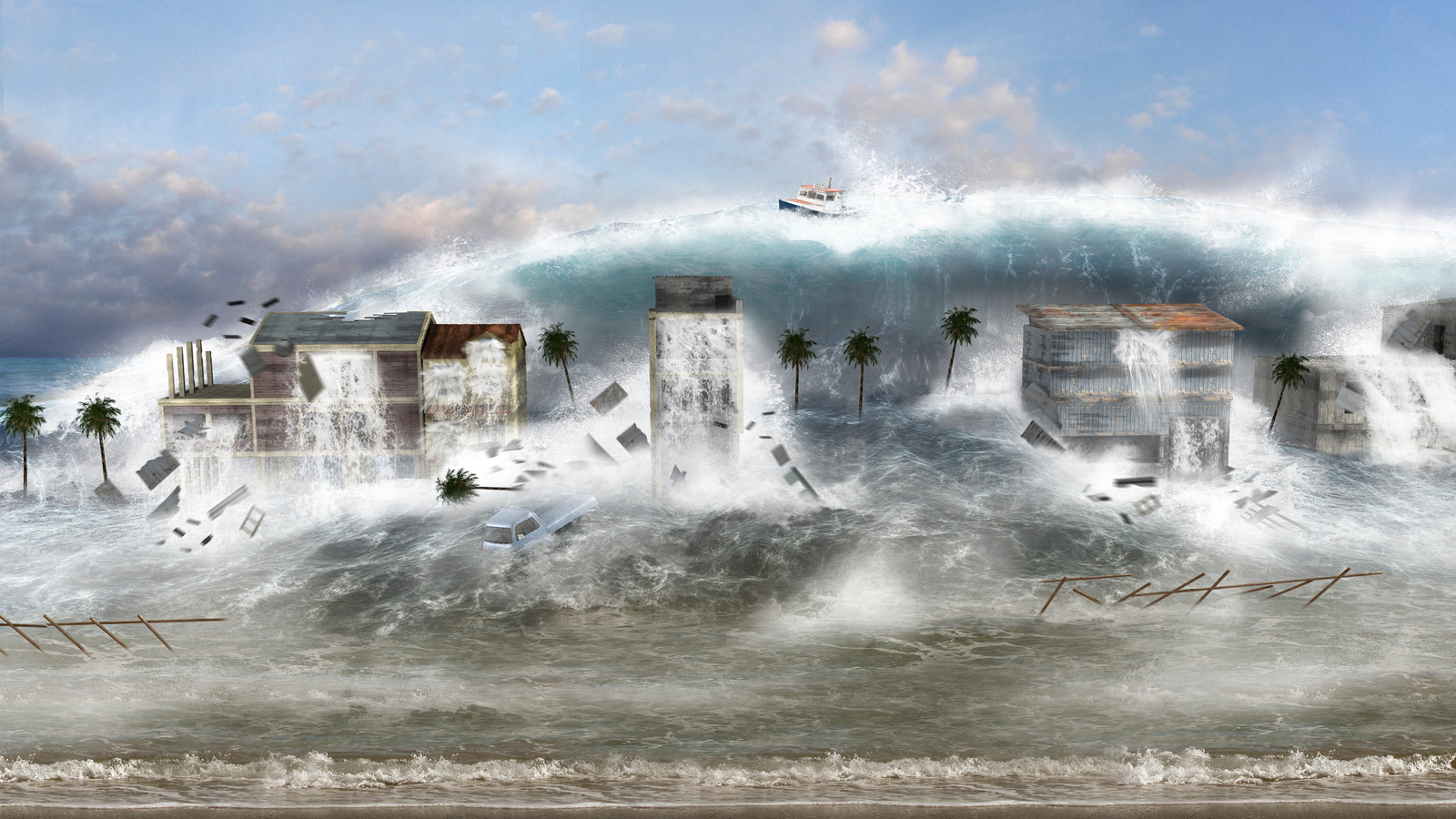 mega tsunami real