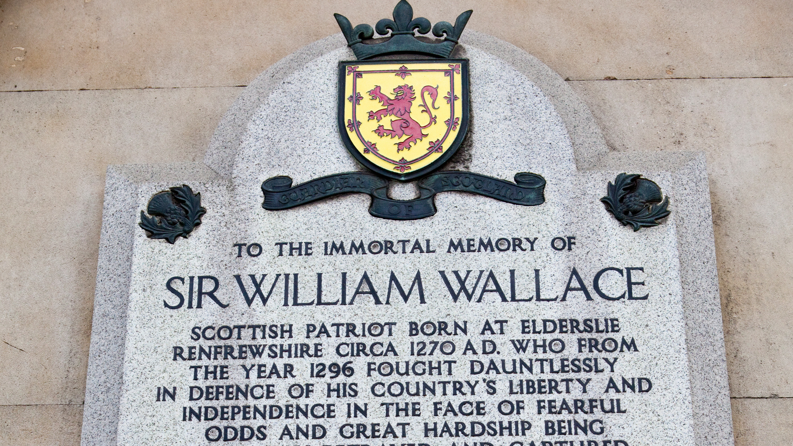 Historical Figures: William Wallace | Historical Figures | History