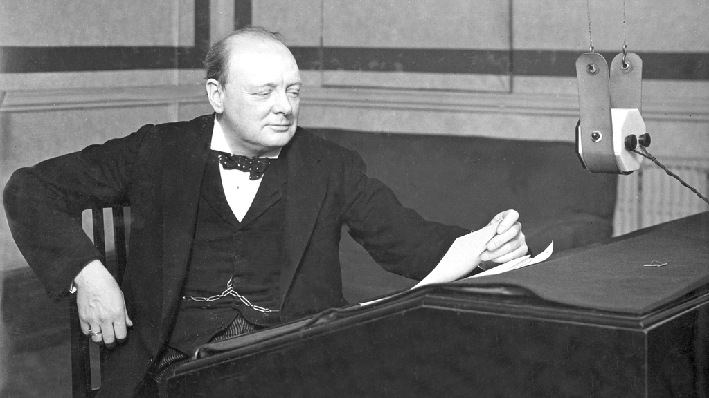 who was winston churchill born in a palace