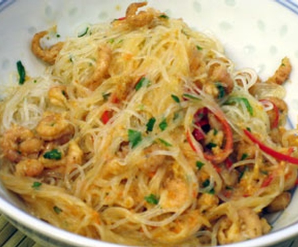 Shrimp and brown crab vermicelli Good Food Channel