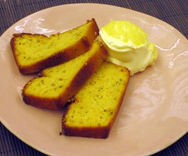 Orange and green tea loaf cake Good Food Channel