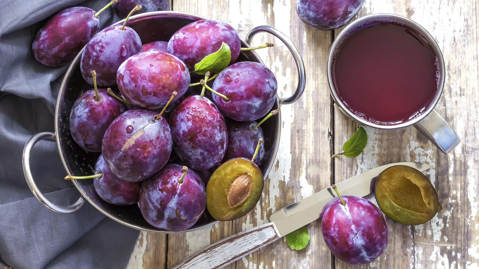 Preserved plums Good Food Channel