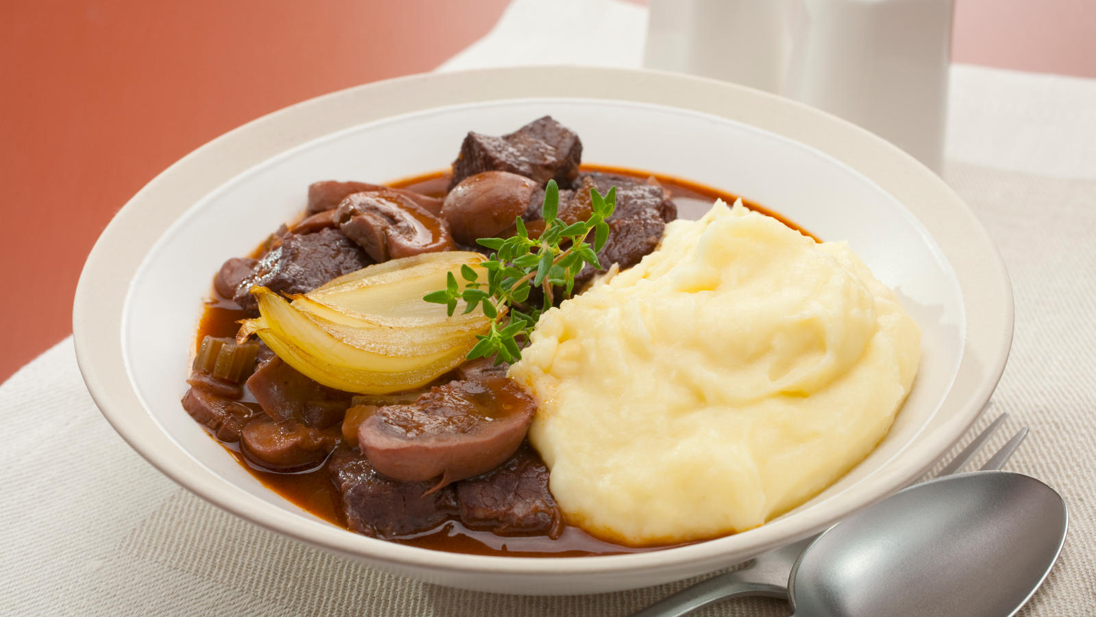 2019 year - Beef Bourguignon with Potato and Parsnip Mash Recipe 2019 year