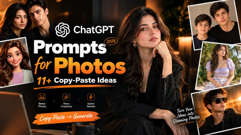 ChatGPT prompts for photos with 11+ copy-paste AI photo prompt ideas
