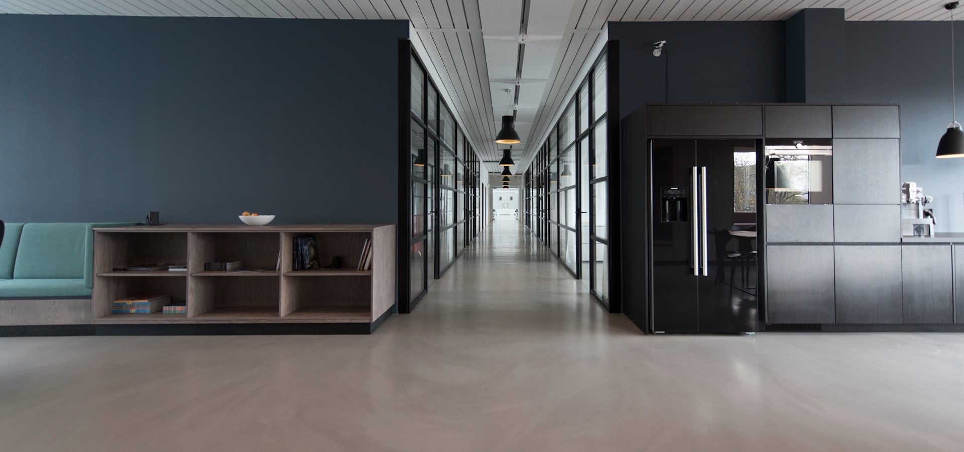 Modern creative agency office space