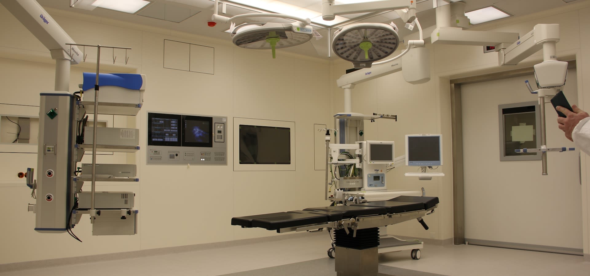 Clean, modern medical facility interior