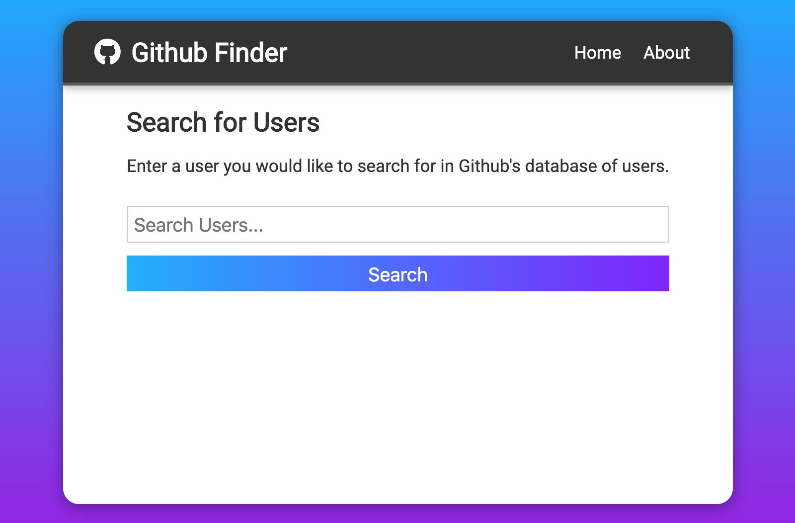 Github Finder