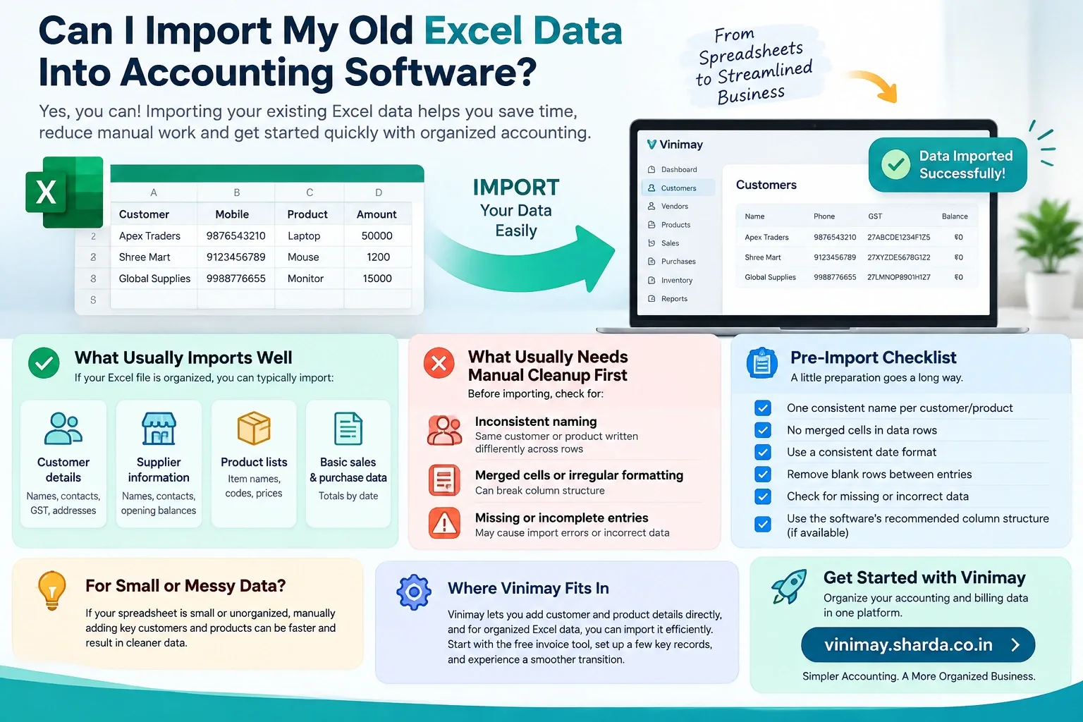 vinimay excel data imfographic image