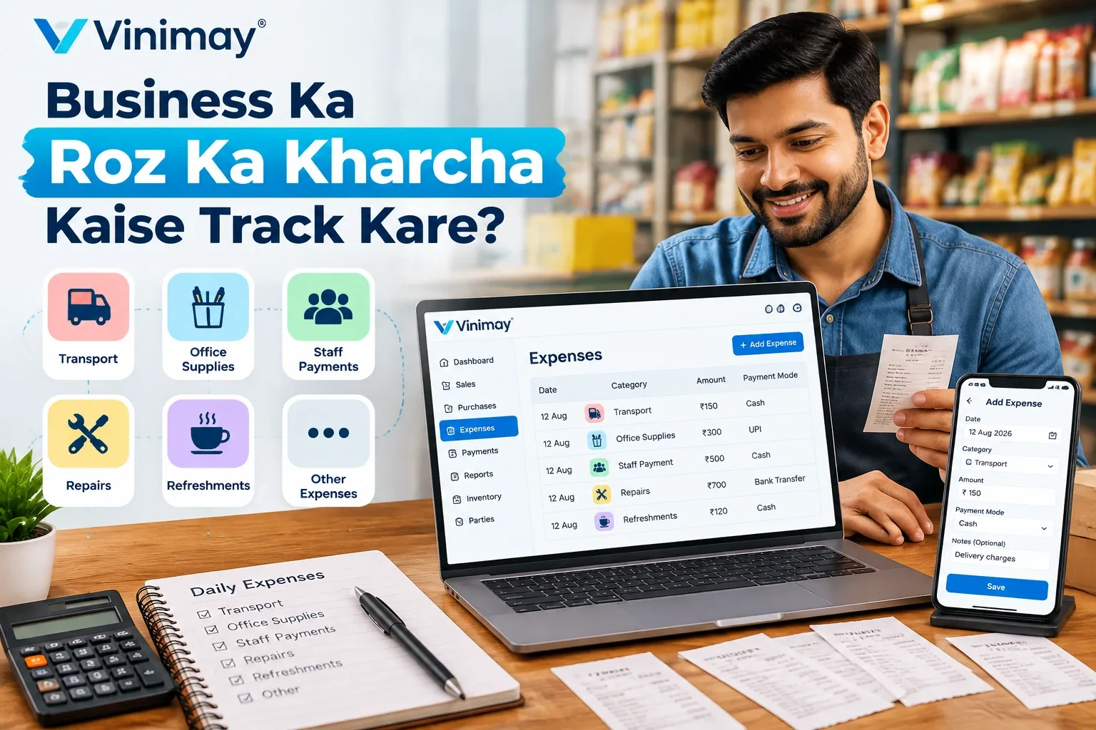 Business Ka Roz Ka Kharcha Kaise Track Kare?