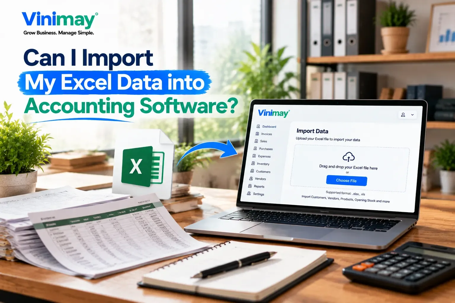 Can I Import My Excel Data into Accounting