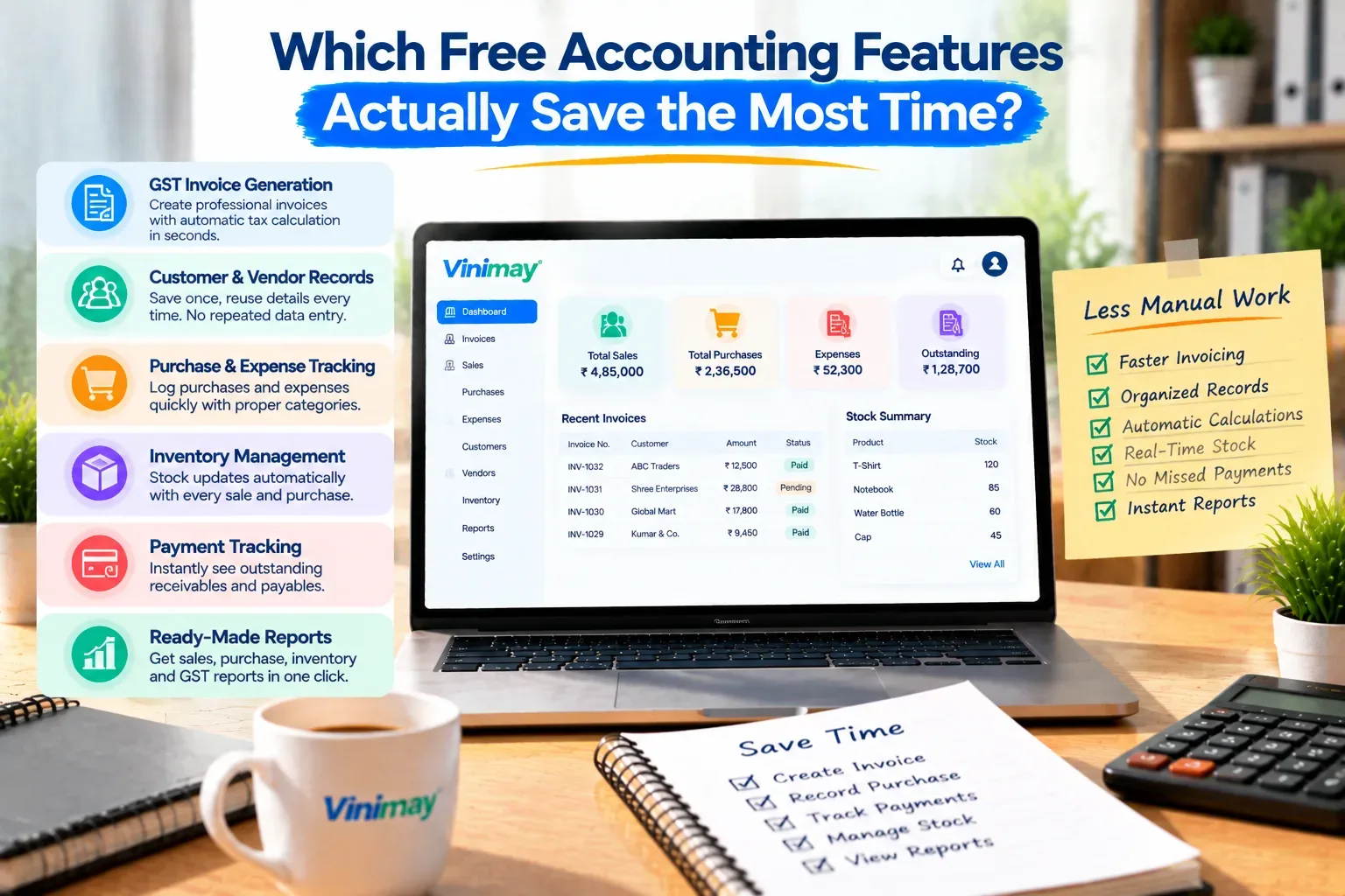 Which Free Accounting Features Actually Save the Most Time?