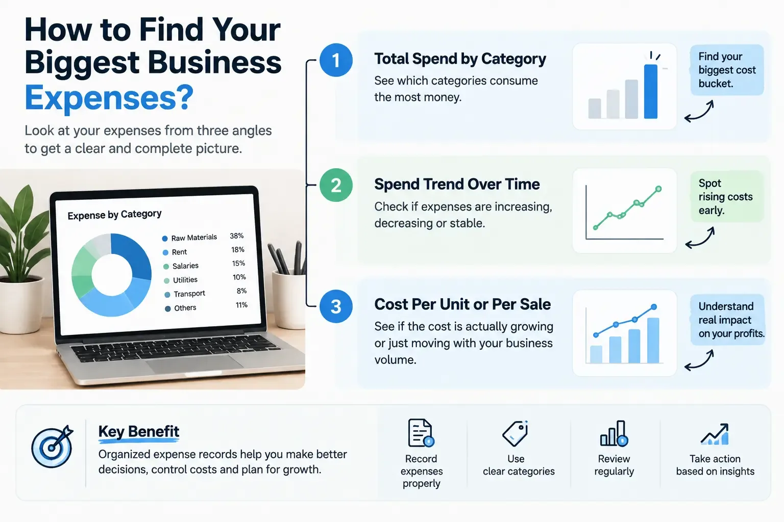 How Do I Know My Biggest Expenses in Business