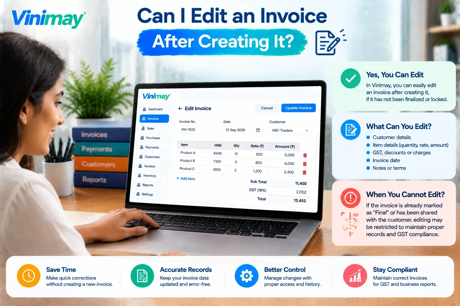 Can I Edit an Invoice After Creating It
