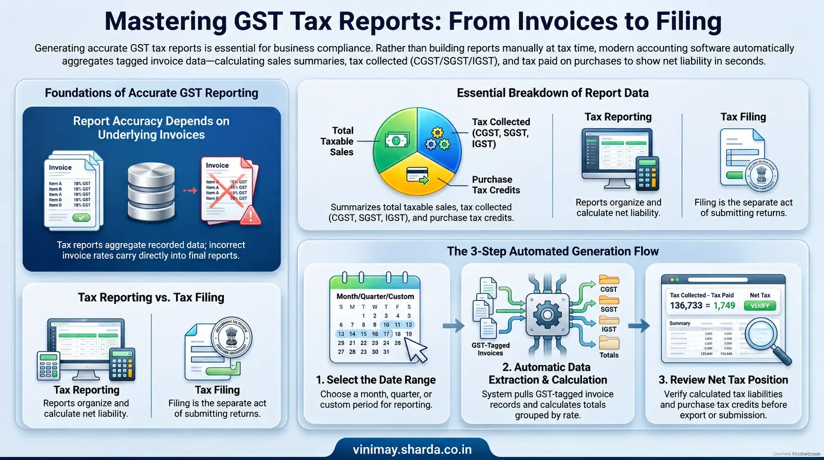 How Can Businesses Generate Tax Reports
