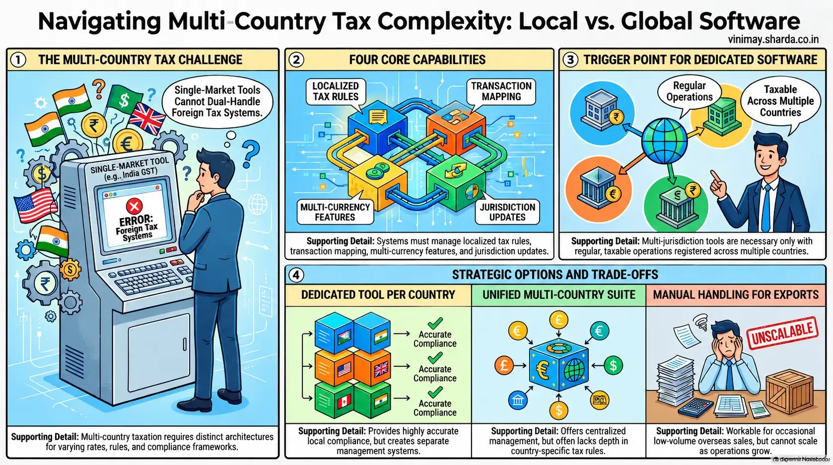 Can Accounting Software Manage Taxes Across Multiple Countries