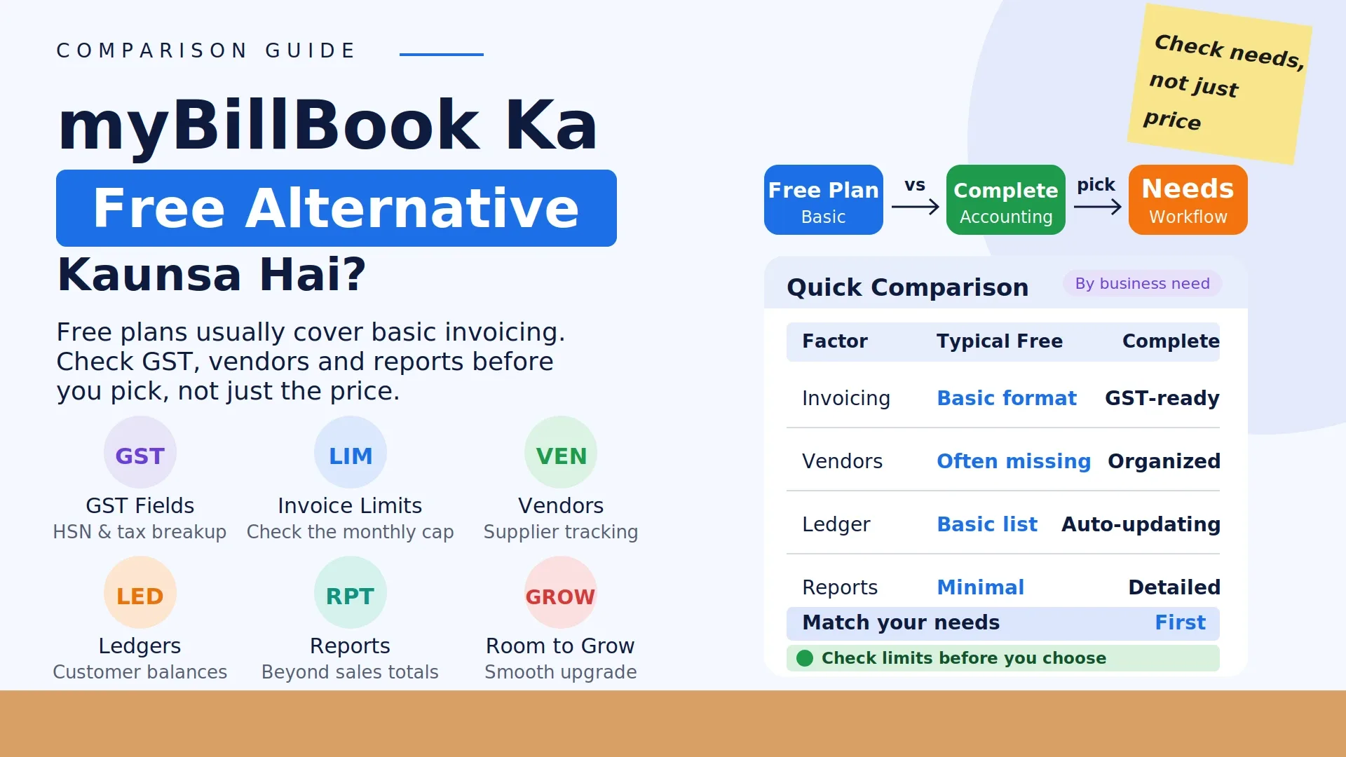 MyBillBook Ka Free Alternative Kaunsa Hai?