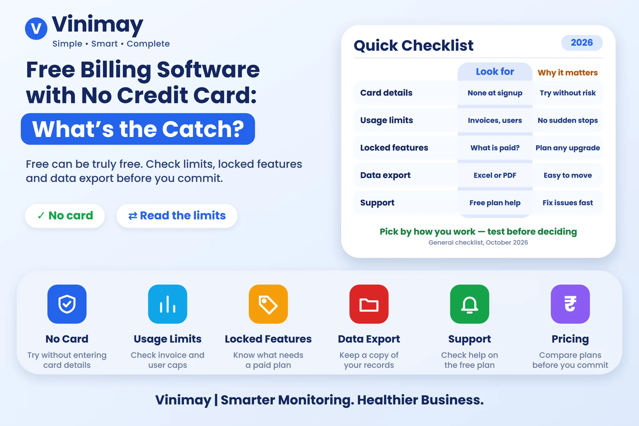 Free Billing Software with No Credit Card: What's the Catch?