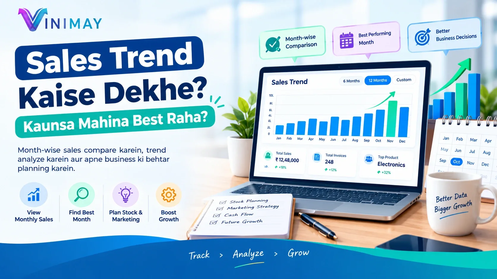 Sales Trend Kaise Dekhe - Kaunsa Mahina Best Raha?
