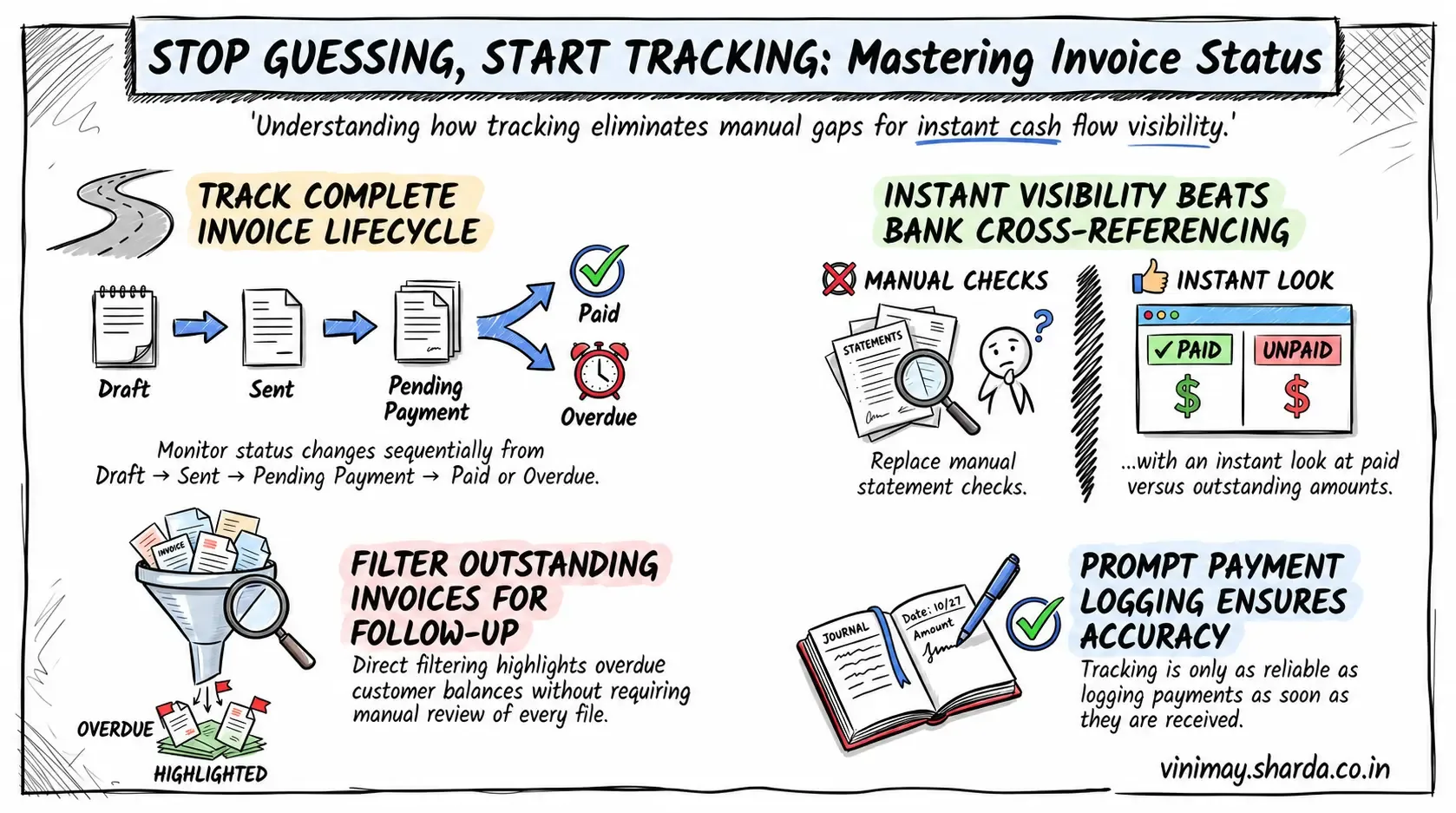 How Can I Track Invoices Status After Sending