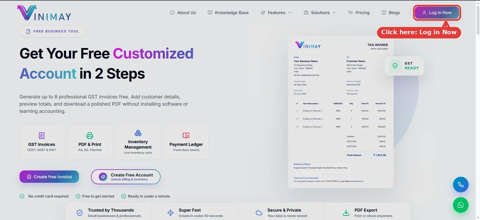 vinimay-login-step-2