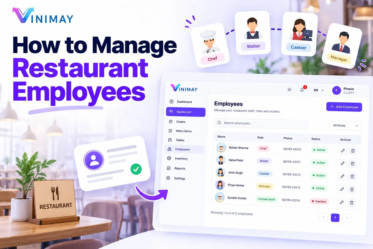 How to Manage Restaurant Employees