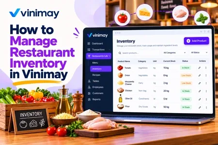 How to Manage Restaurant Inventory in Vinimay
