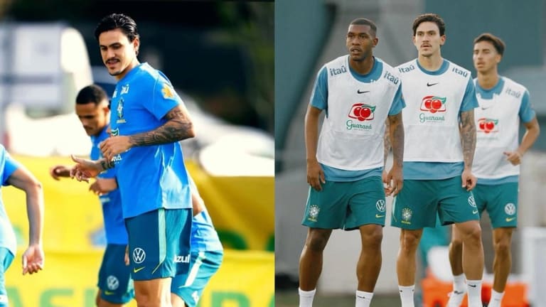 Ancelotti testa Pedro como titular no ataque do Brasil para amistoso