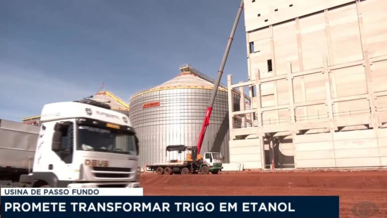 Be8 inicia recebimento de trigo para nova fábrica de etanol no Rio Grande do Sul