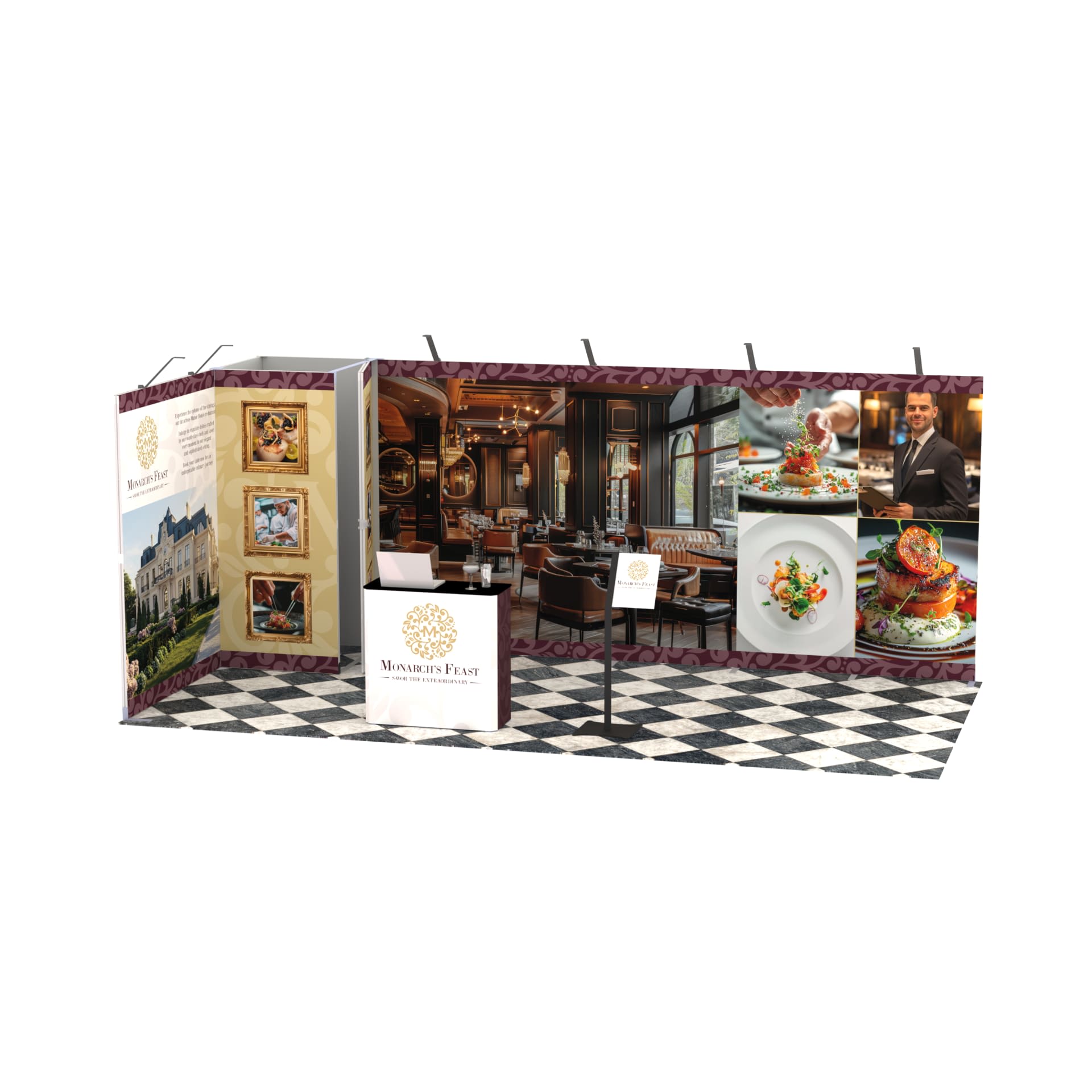 Fastframe™ 18M² Stand