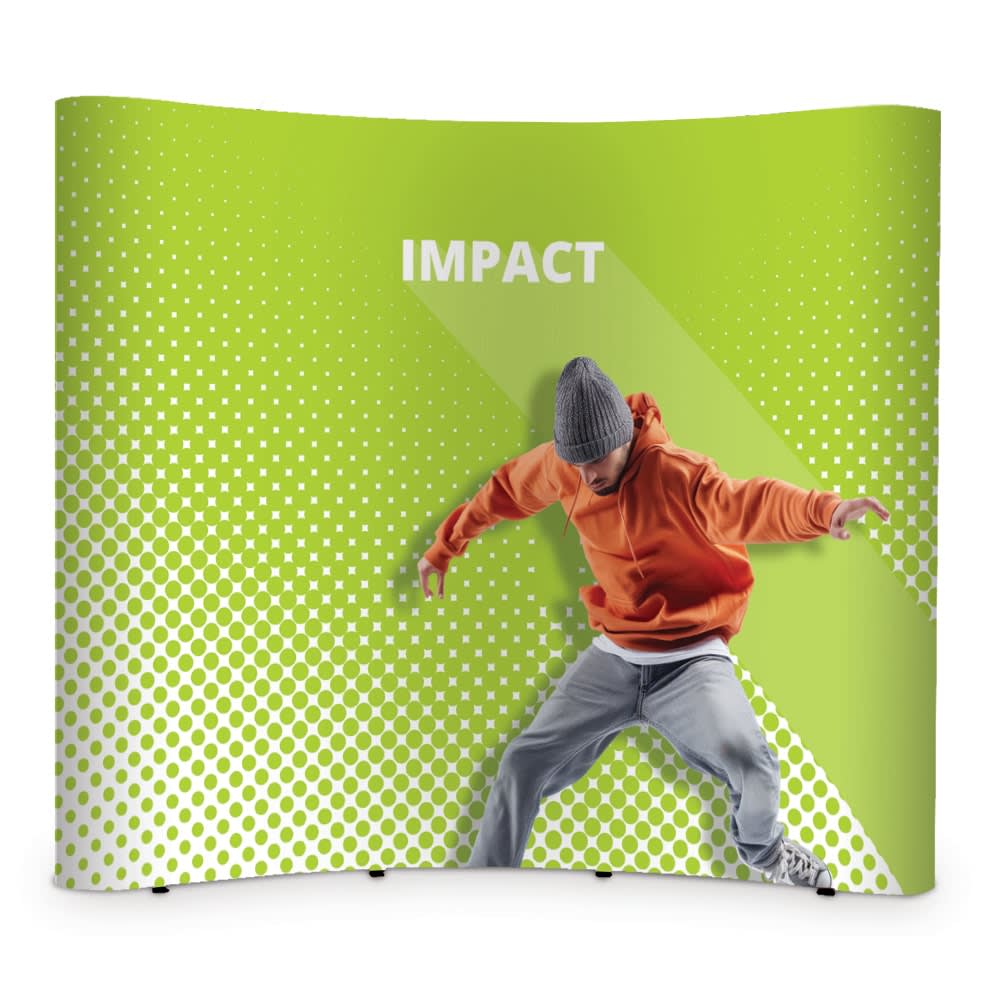 Impact Pop-up Curved