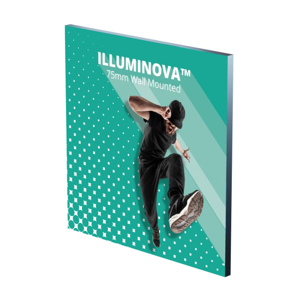 Illuminova 75mm wall-mounted lightbox