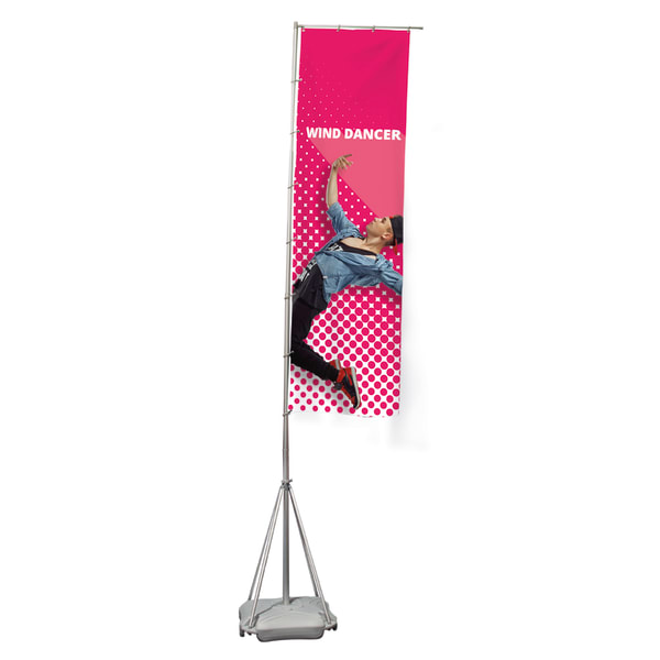 Wind Dancer telescopic flag
