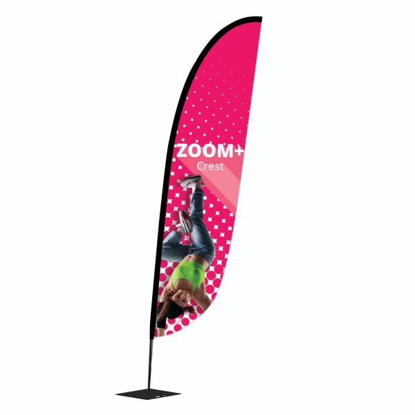 Zoom+ Crest flag