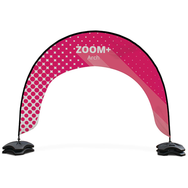 Zoom+ Arch flag