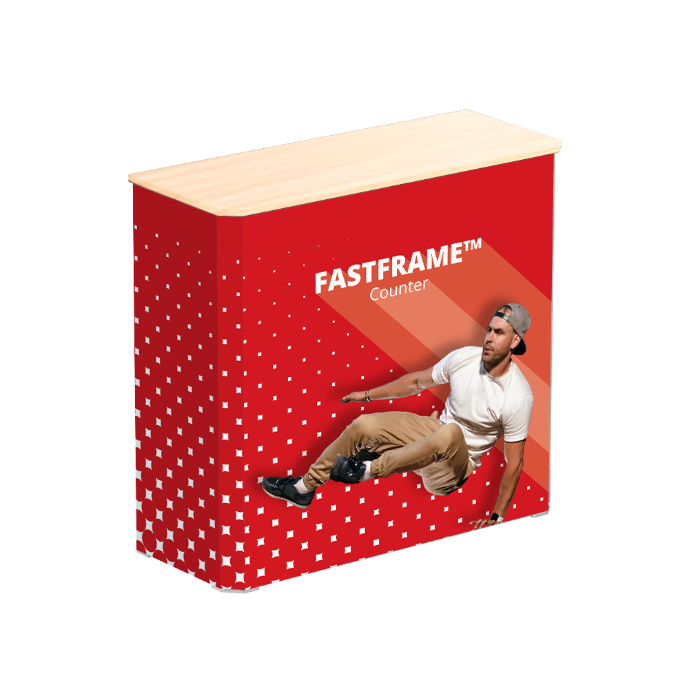 Fastframe Counter with beech tabletop