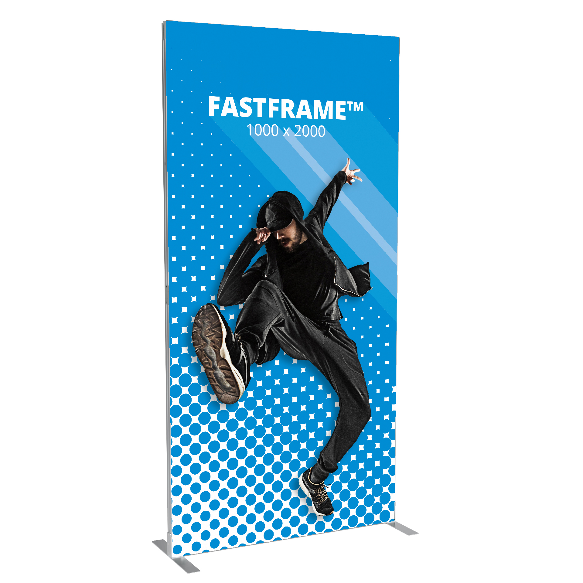 Fastframe 1x2M Display structure