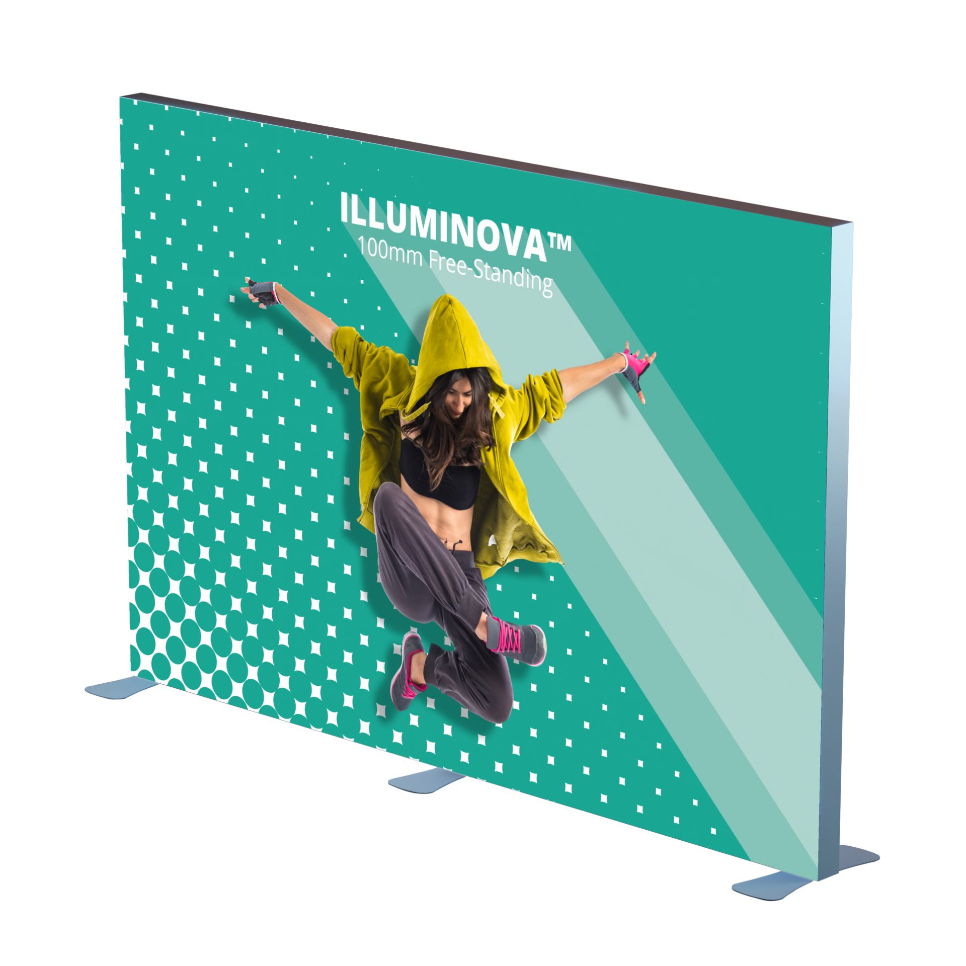Illuminova freestanding lightbox