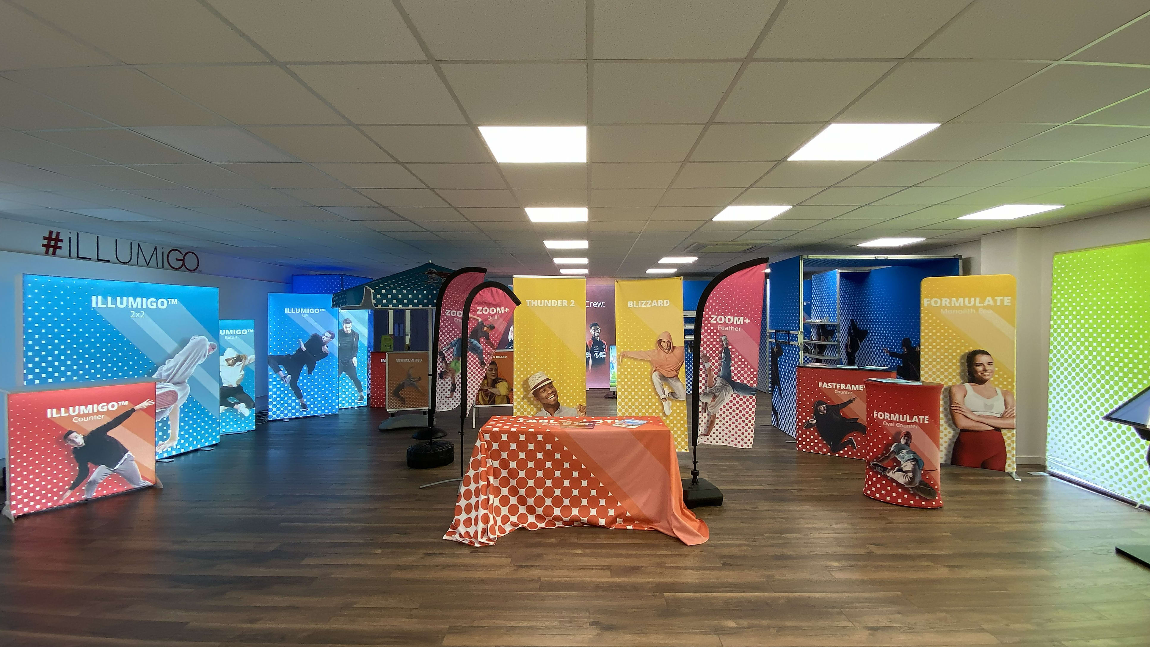 Ultima Displays showroom overview