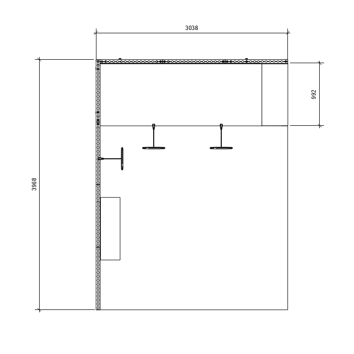 QuickLink 3x4 Exhibition Stand design 2 view 4