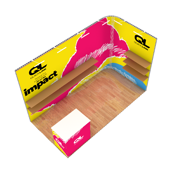QuickLink 4x2 Exhibition Stand design 5 view 3