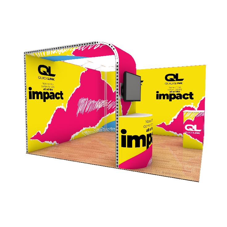 QuickLink 4x4 Exhibition Stand design 6 view 2