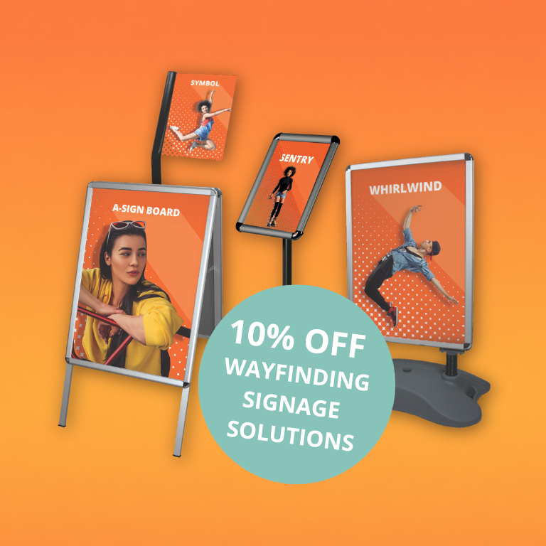 March Promotion – 10% Off Wayfinding Signage