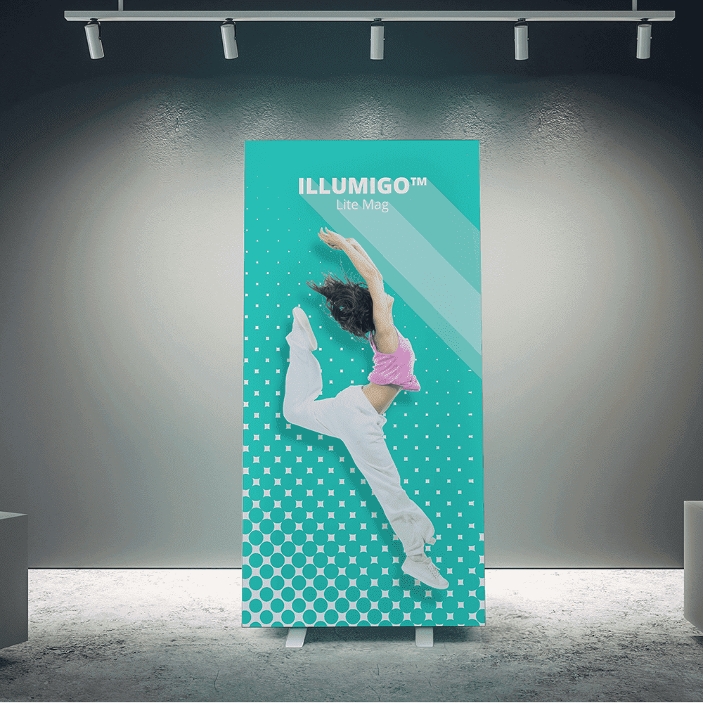 Illumigo Lite Mag portable illuminated display