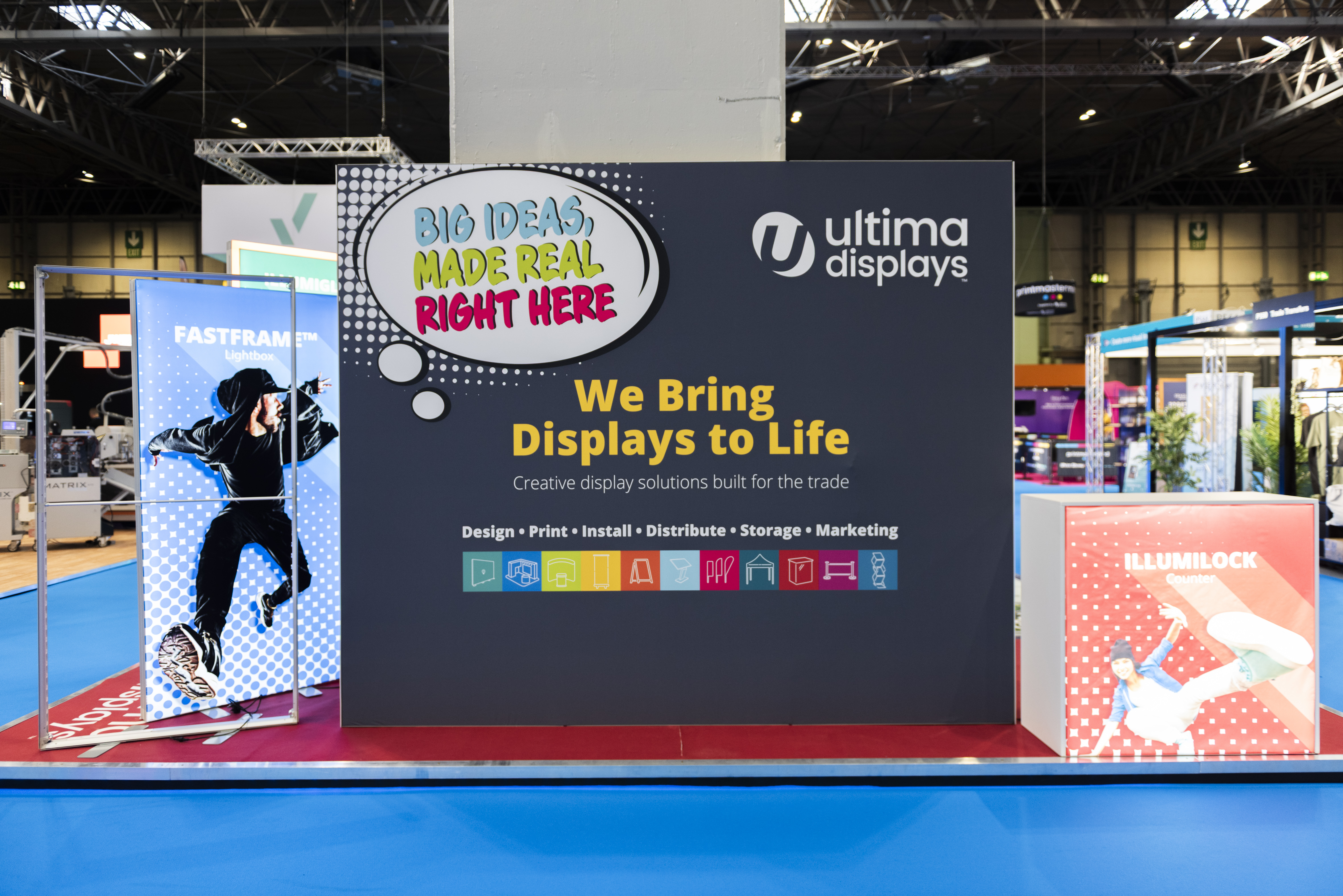 Ultima Displays at The Print Show 2026, photograph 1