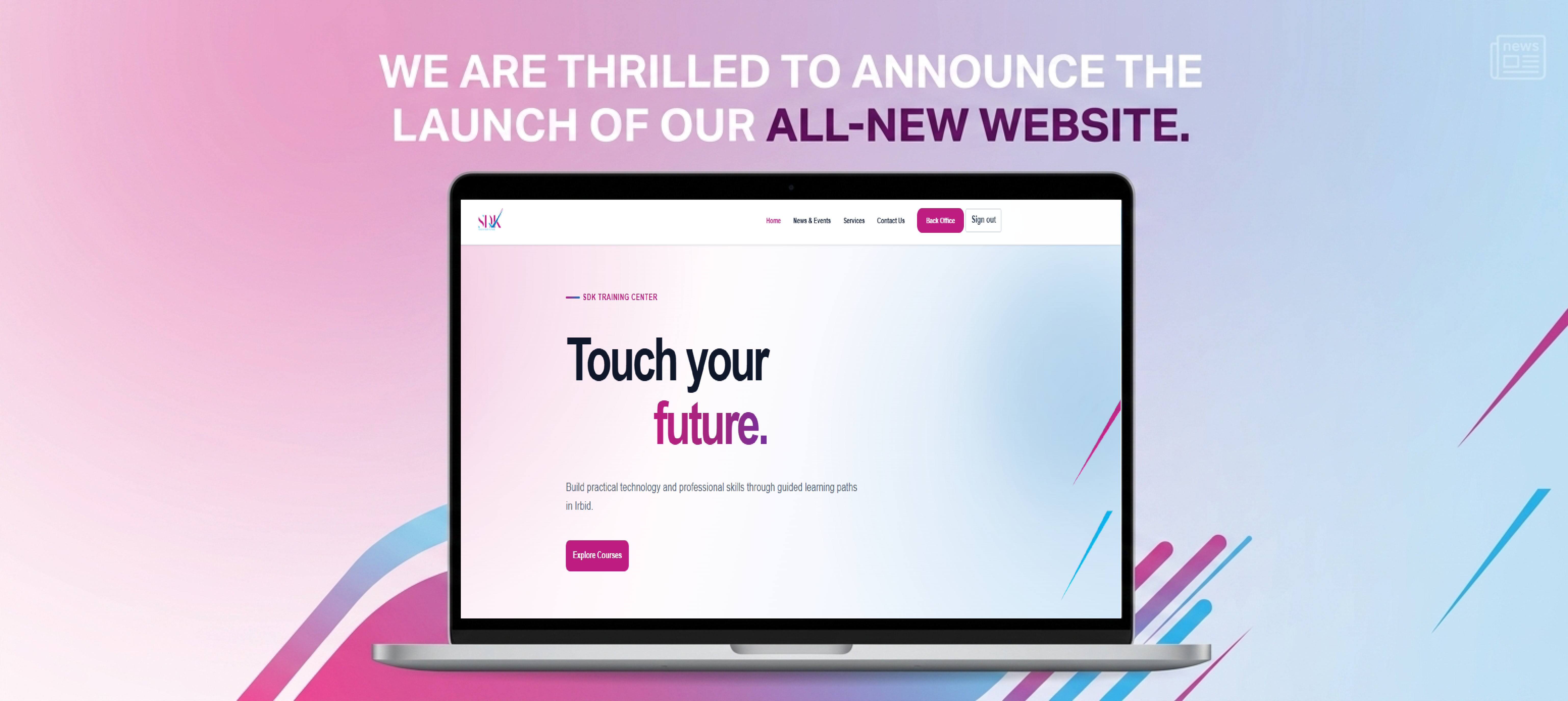 Moving Toward the Future: We Launch Our New Website with a Modern Design cover image