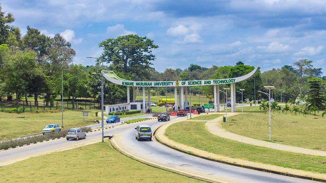 KNUST main entrance