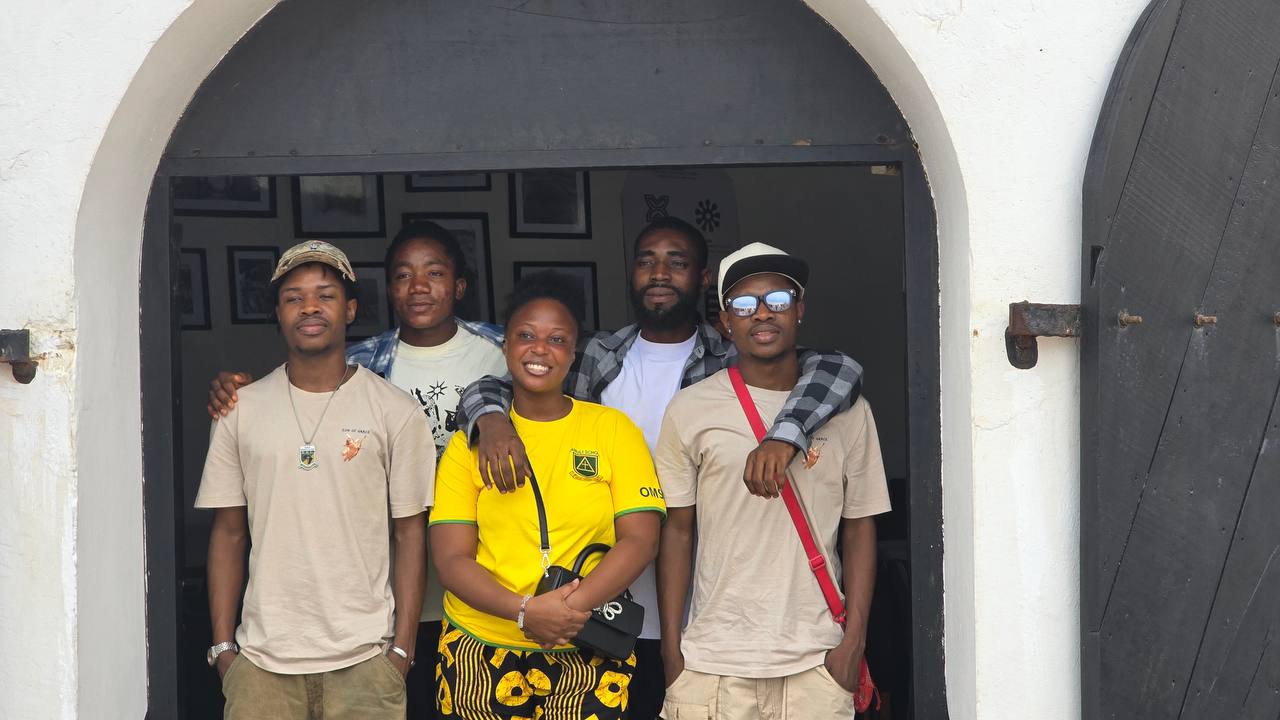 learning and having fun at Elmina Castle